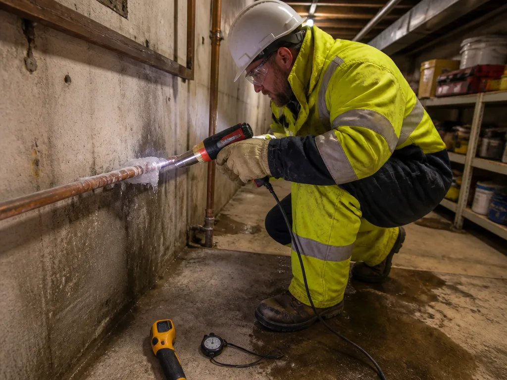 Frozen Pipe Repair